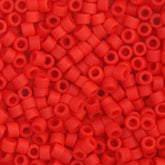 Delica 11/0 RD #0757 Red Vermillion Matte 5.2g Vial